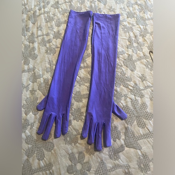 Accessories - Purple long gloves women’s.   Jessica rabbit